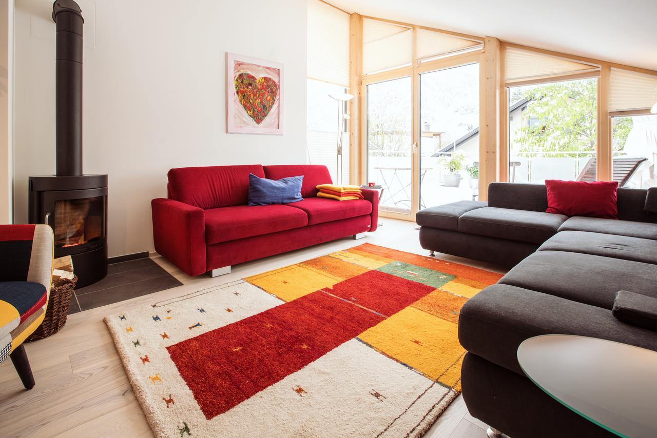 Panoramablick Appartement Schruns Buitenkant foto