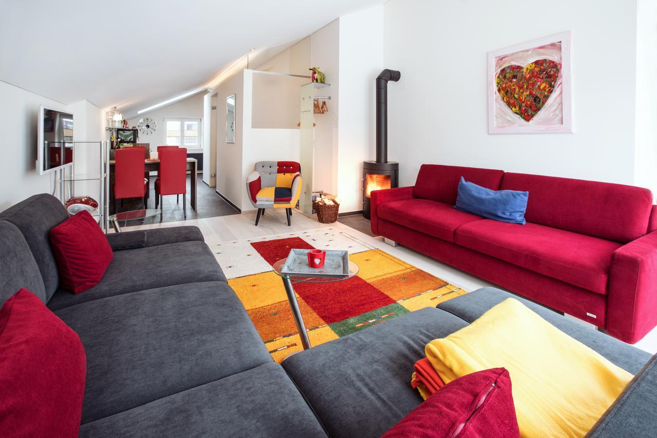 Panoramablick Appartement Schruns Buitenkant foto