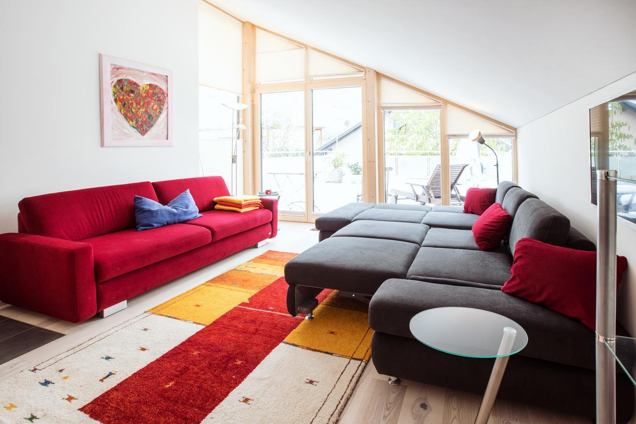 Panoramablick Appartement Schruns Buitenkant foto